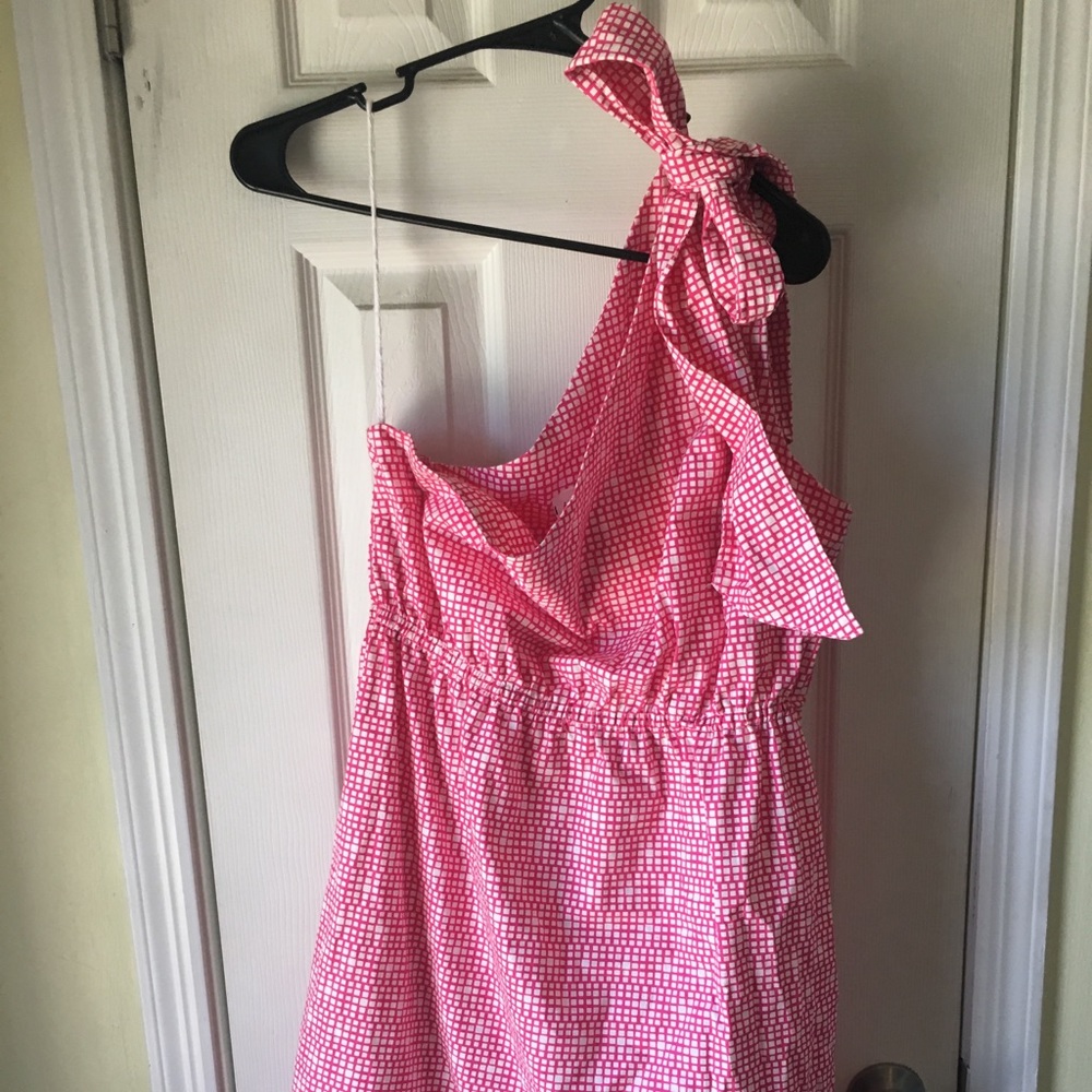 Tie shoulder dress